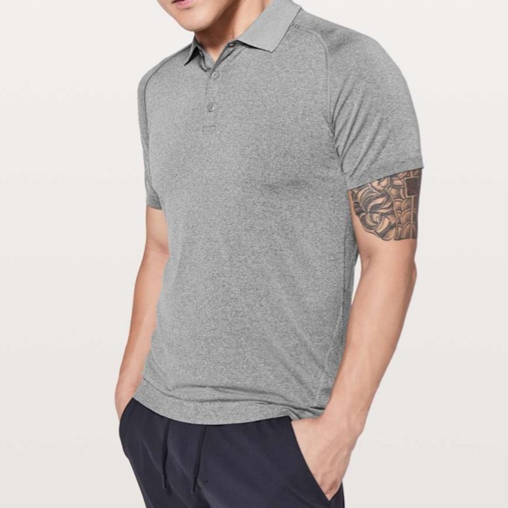 Lululemon Men’s Metal Vent Tech Polo Size Medium